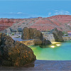 Lava Accented Pool